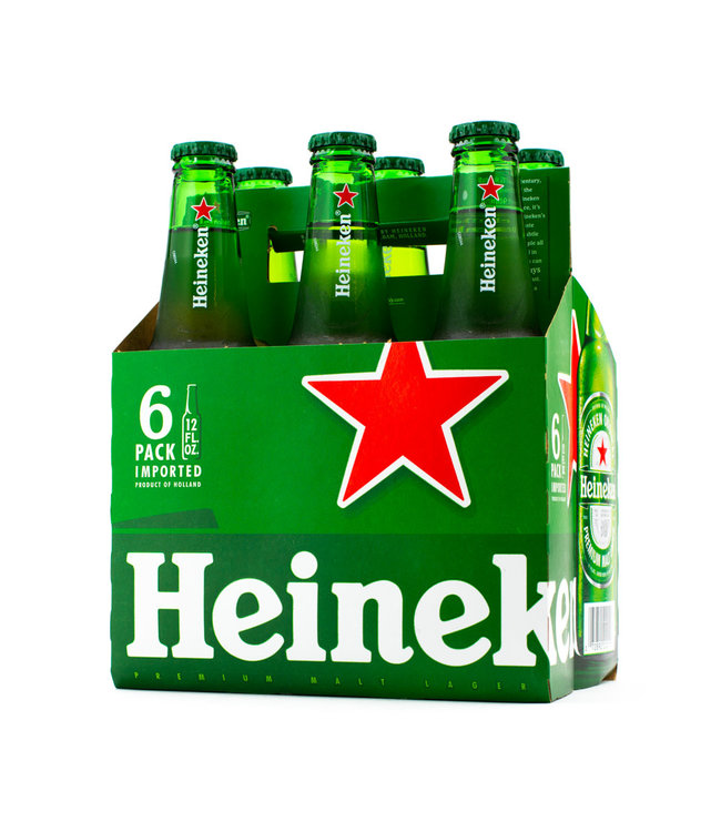 Heineken Lager 6pk 12oz
