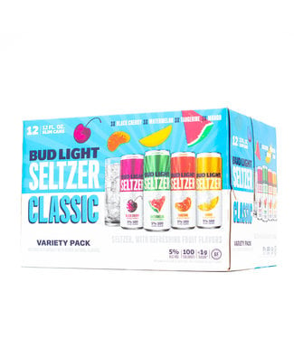 Budweiser Bud Light Seltzer Classic Variety Pack 12pk