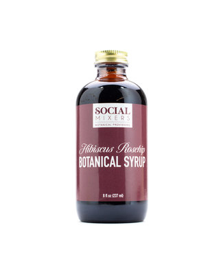 Social Mixers Social Mixers Hibiscus Rosehip Botanical Syrup 8oz Social Mixers Social Mixers Hibiscus Rosehip Botanical Syrup 8oz