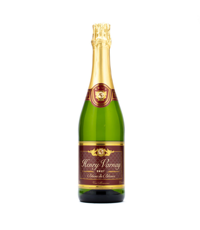 Henry Varnay Brut Blanc de Blancs Vin Mousseux NV 750 ml