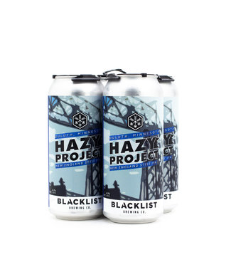 Black List Blacklist Hazy Project Hazy IPA 4pk 16oz