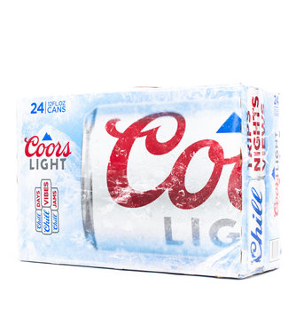 Coors Coors Light 24pk 12oz