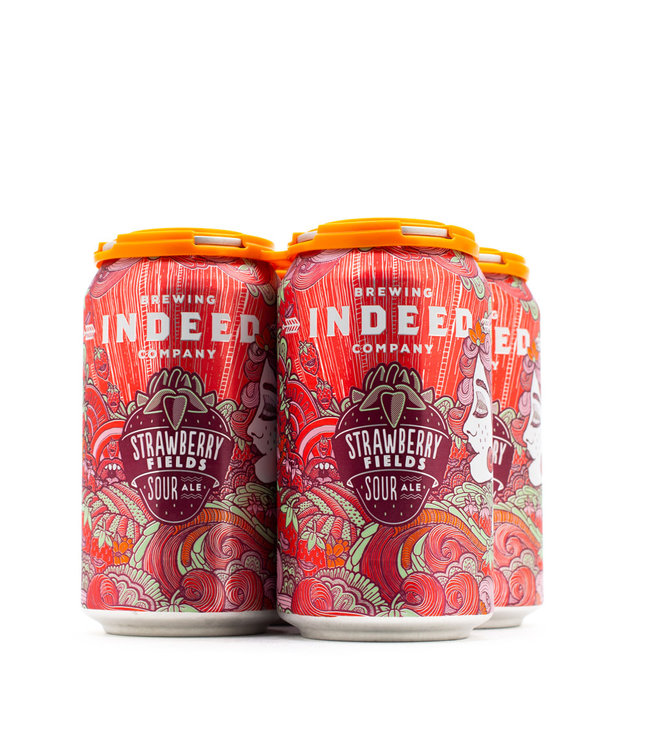 Indeed Strawberry Fields Kettle Sour 4pk 12oz