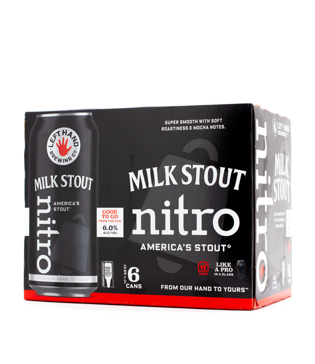Left Hand Nitro Milk Stout 6pk 12oz