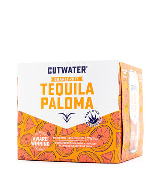 Cutwater Cutwater Tequila Paloma RTD Cocktail 12oz 4pk