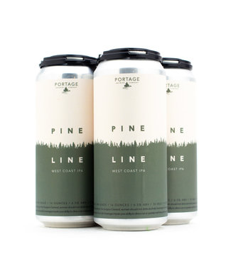 Portage Portage Pine Line West Coast IPA 16oz 4pk