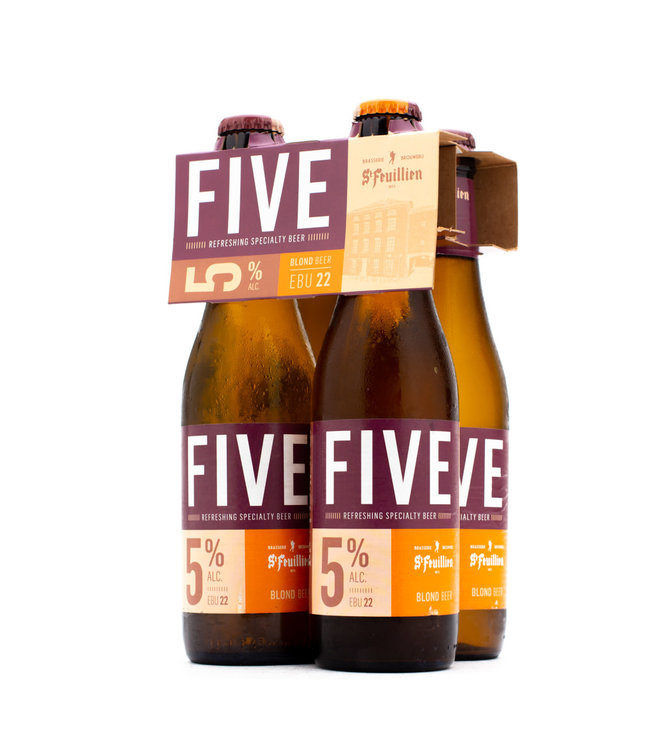 St. Feuillien FIVE Belgian Pale Blond 4pk 330mL