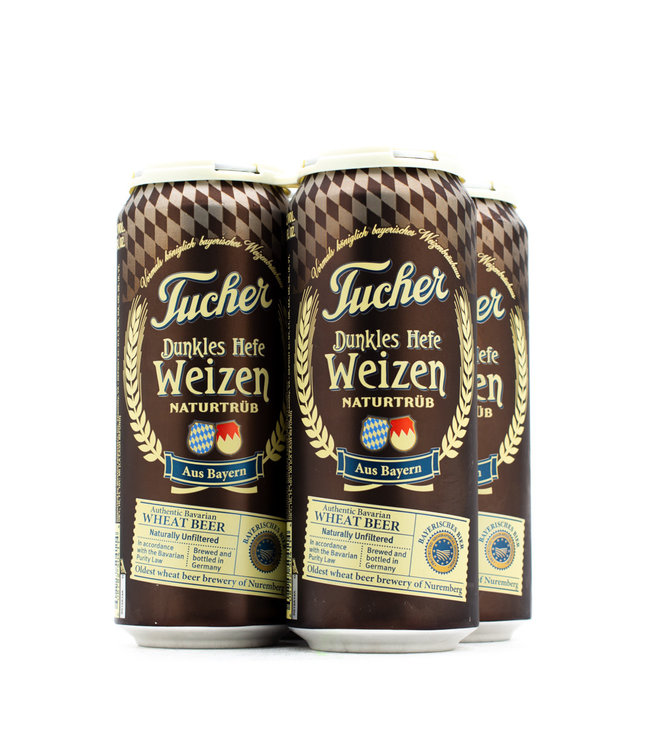 Tucher Brau Dunkles Hefe Weizen Dunkelweizen 4pk 550oz