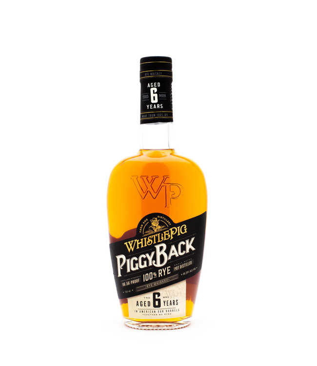 Whistlepig Straight Rye Piggyback 750mL