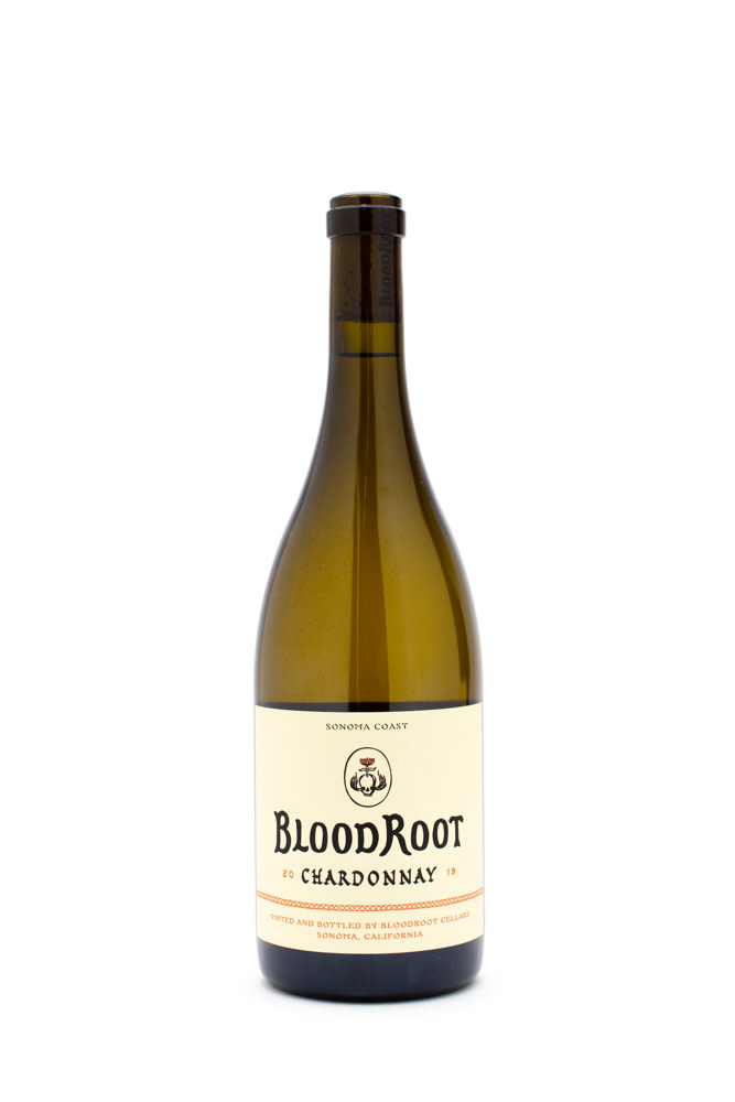BloodRoot Wines, Chardonnay Sonoma Coast 2021 750ml Dabbler Depot