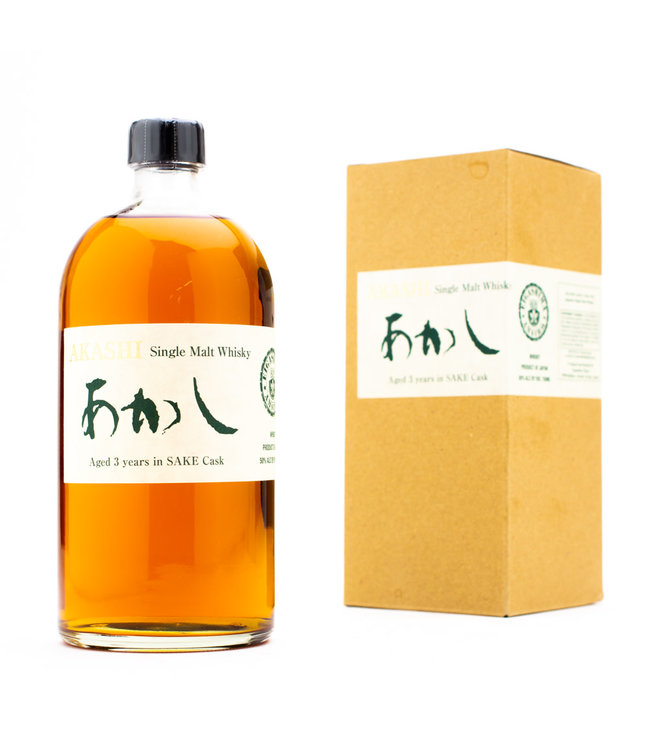 Akashi Single Malt Sake Cask 3yr 750ml