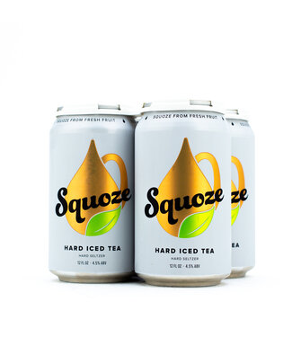 Sociable Cider Werks Sociable Cider Werks Squoze Hard Iced Tea 4pk 12oz