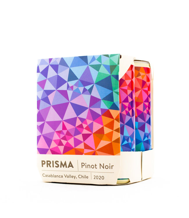 Prisma Pinot Noir Valle de Casablanca 2020 4pk 200ml Can