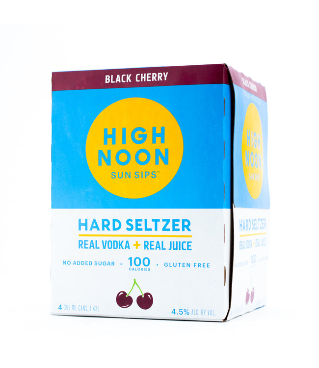 High Noon Black Cherry 4pk 355ml