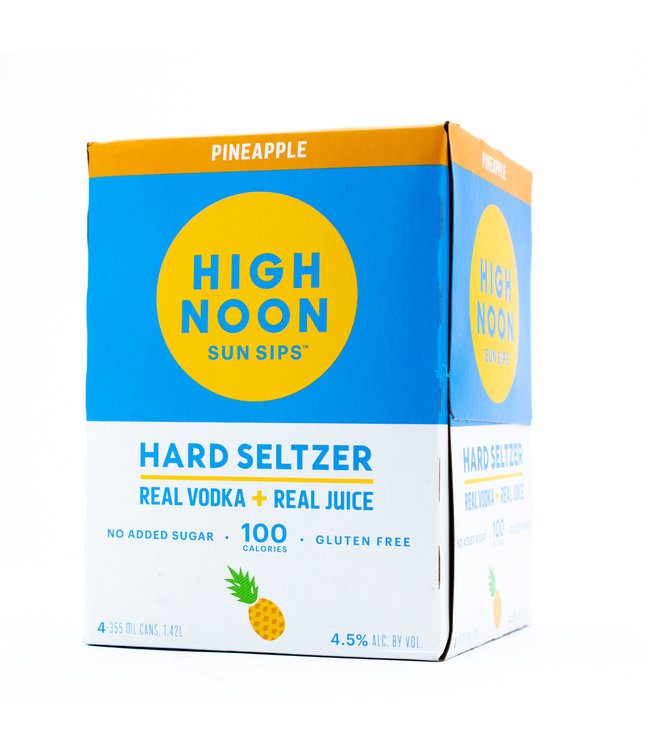 High Noon Pineapple 355ml 4pk