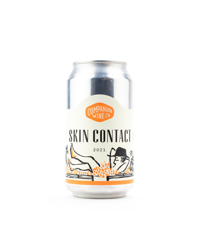 Companion Wine Co., Pinot Gris Skin Contact Contra Costa County 2021 375ml Can