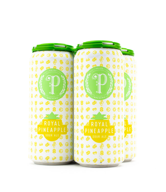 Pryes Royal Pineapple Sour 4pk/16oz