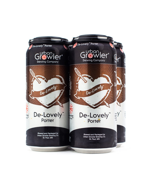 Urban Growler De Lovely Porter 16oz 4pk