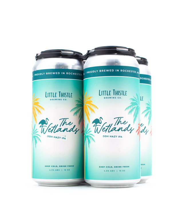 Little Thistle The Wetlands DDH Hazy IPA 16oz 4pk