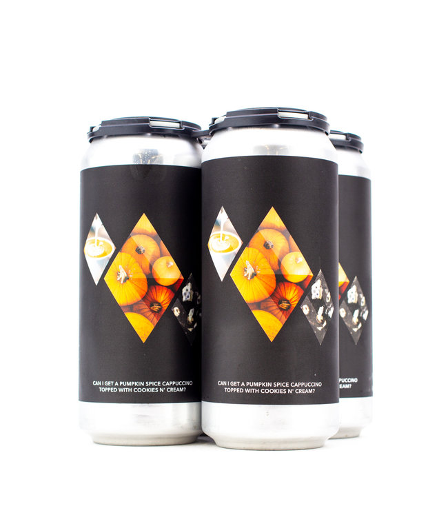 Evil Twin Can I Get A Pumpkin Spice Cappuccino Topped With Cookies And Cream Imperial Stout 4pk 16oz