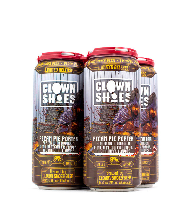 Clown Shoes Pecan Pie Porter 16oz 4pk