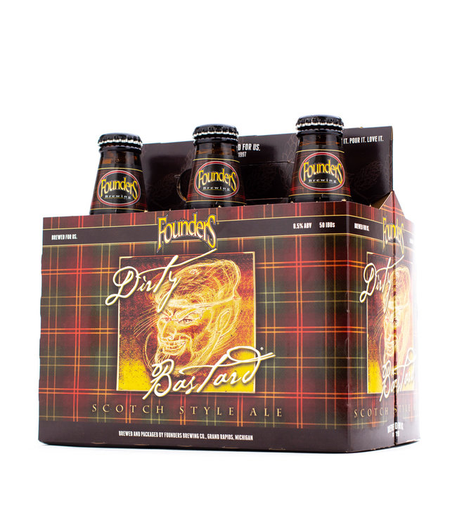 Founders Dirty Bastard Scotch Style Ale 6pk/12oz