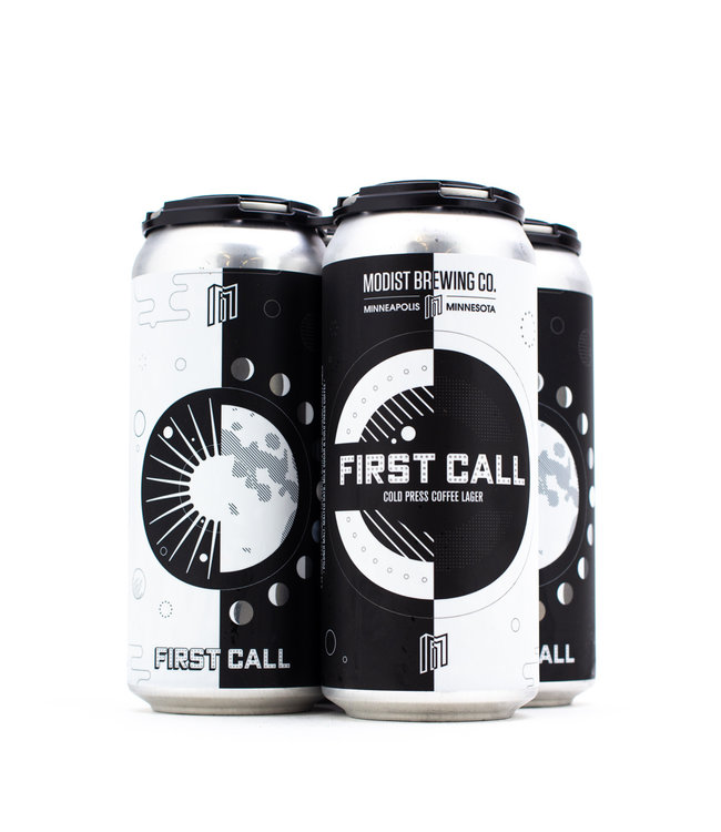 Modist First Call Pumpkin Spiced Latte Cold Press Coffee Lager 16oz 4pk