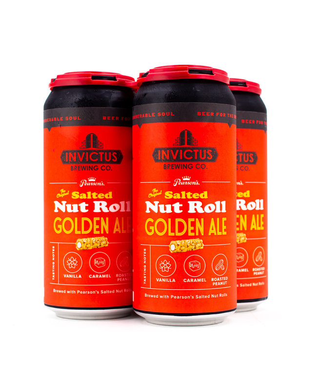 Invictus Salted Nut Roll Golden Ale 4pk 16oz