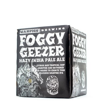 WarPigs Warpigs Foggy Geezer Hazy IPA 4pk 16oz