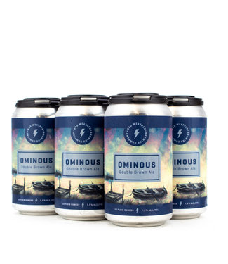 Bad Weather Bad Weather Ominous Double Brown Ale 6pk 12oz Bad Weather Bad Weather Ominous Double Brown Ale 6pk 12oz