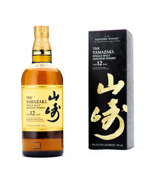 The Yamazaki Single Malt Japanese Whisky 12yr 750ml