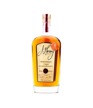 J Henry and Sons Wisconsin Straight Bourbon Small Batch 750ml