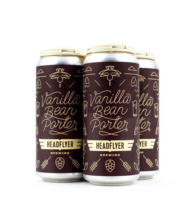 Headflyer Vanilla Bean Porter 16oz 4pk