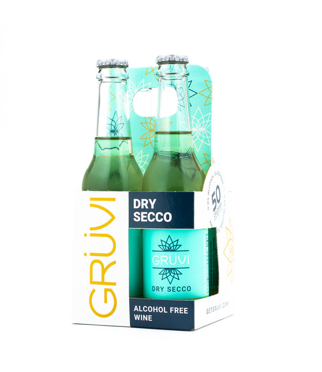 Gruvi Dry Secco NA Sparkling Wine 275ml 4pk