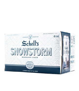 Schells Schells Snowstorm Mahogany Lager 6pk 12oz