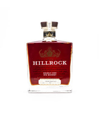 Hillrock Double Cask Rye Whiskey Holiday Dram 2022