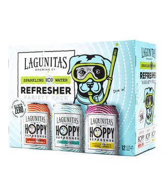 Lagunitas Lagunitas Refresher Hop Water Variety Pack 12pk 12oz
