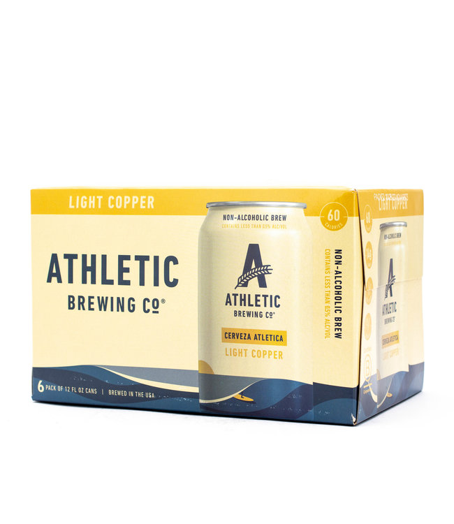 Athletic Cerveza Light Copper NA 12oz 6pk
