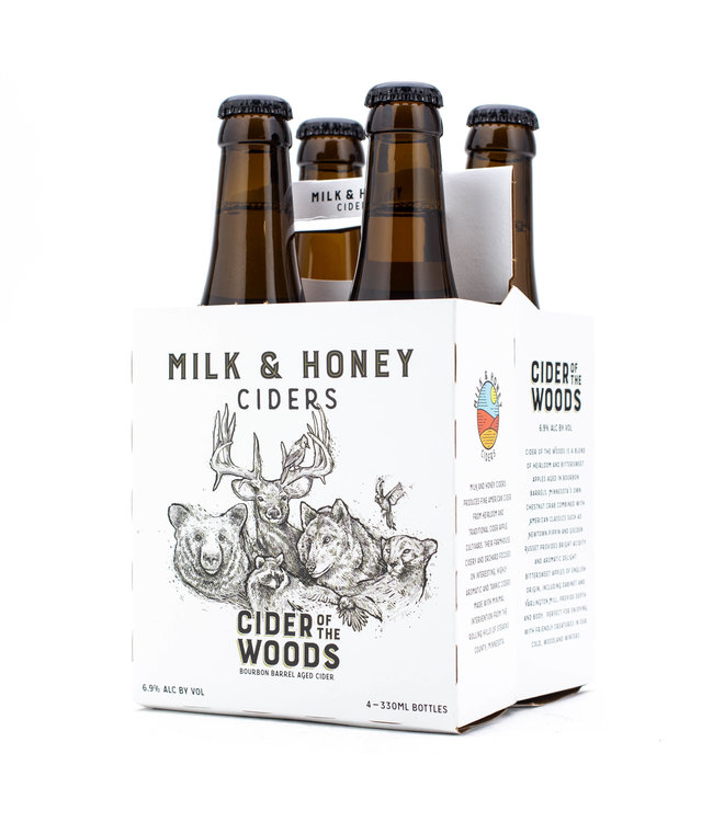 Milk and Honey Cider Of The Woods 4pk 12oz