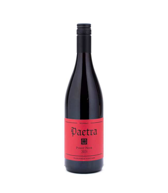 Paetra Wahlstrom Vineyard Pinot Noir 2021 750ml