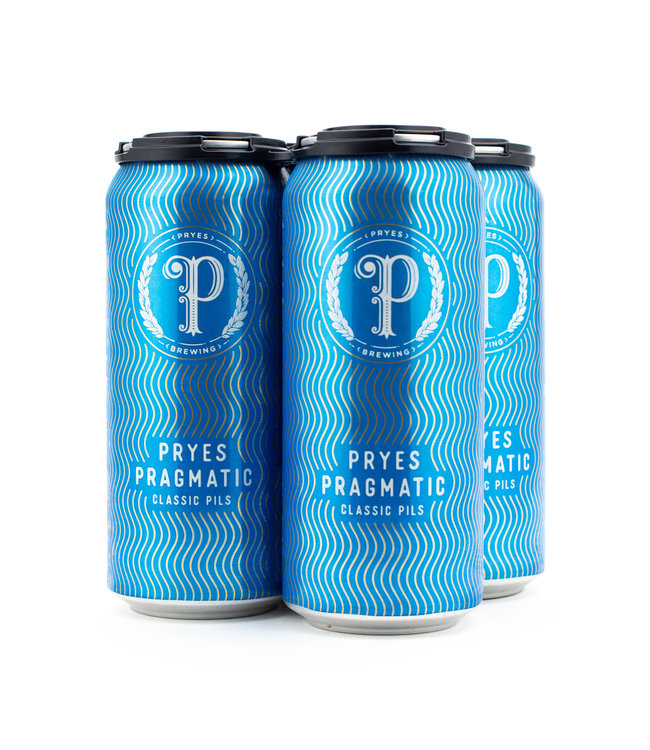 Pryes Pragmatic Pilsner 16oz 4pk