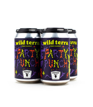 Wild Terra Wild Terra Party Punch Collab Cider 4pk 12oz