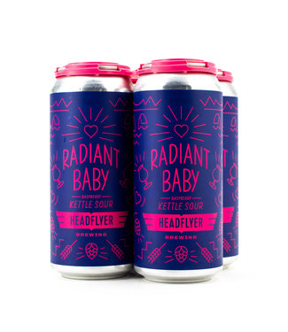 Headflyer Brewing Headflyer Radiant Baby Kettle Sour 4pk 16oz Headflyer Brewing Headflyer Radiant Baby Kettle Sour 4pk 16oz