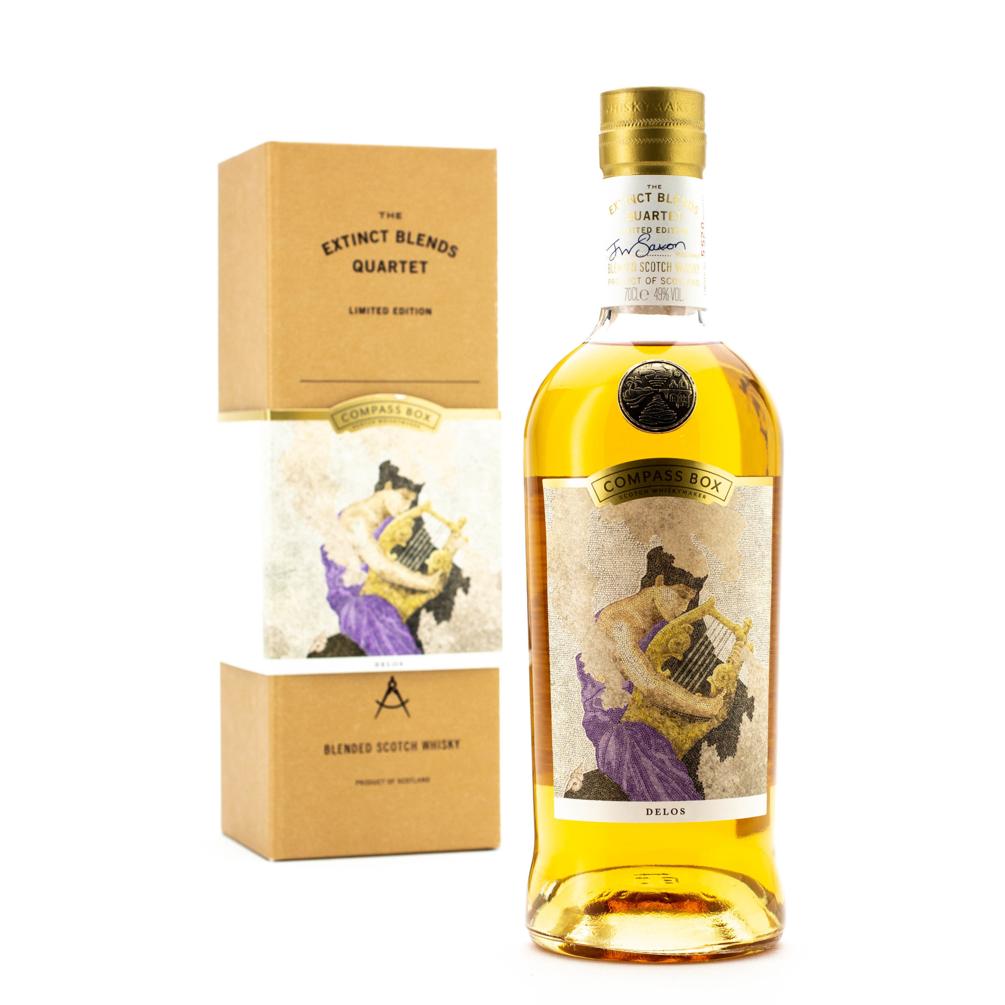 Compass Box The Extinct Blends Quartet 700ml Dabbler Depot