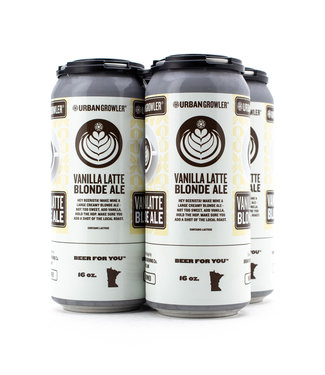 Urban Growler Urban Growler Vanilla Latte Blonde Ale 4pk 16oz