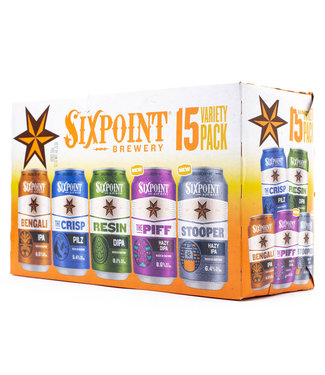 Sixpoint Brewing Sixpoint Variety Pack 15pk 12oz