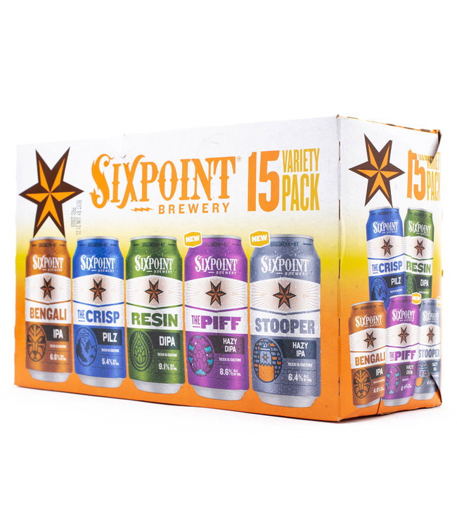 Sixpoint Variety Pack 15pk 12oz