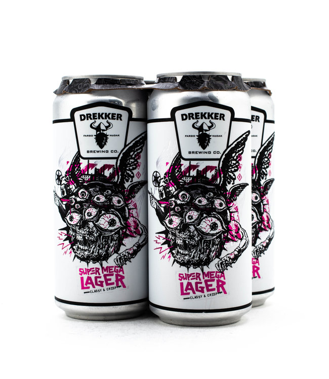 Drekker Super Mega Lager 16oz 4pk