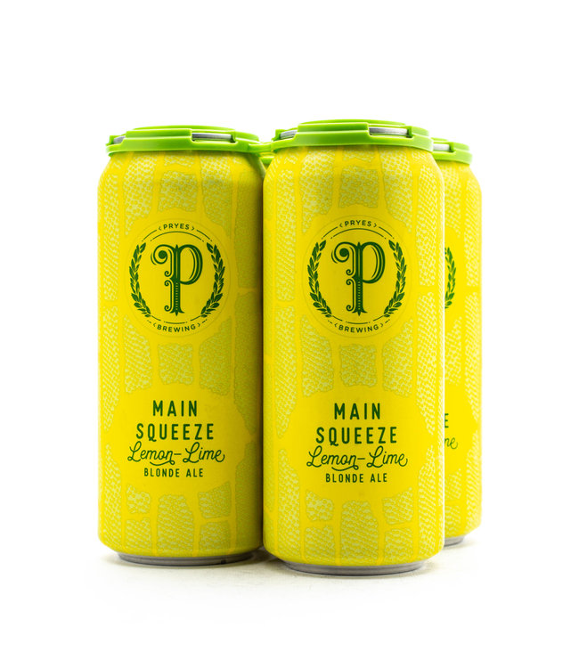 Pryes Main Squeeze Blonde Ale 16oz 4pk