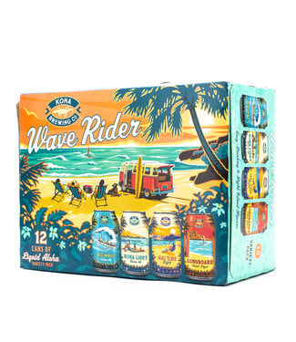 Kona Brewing Kona Wave Rider Variety Pack 12pk 12oz